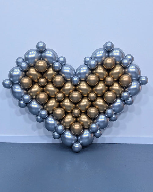Flat Crossweave Heart | Design Blueprint