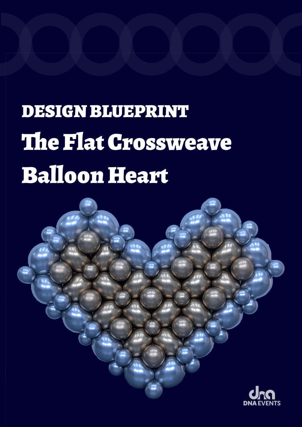 Flat Crossweave Heart | Design Blueprint