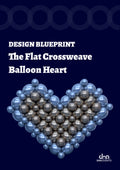 Flat Crossweave Heart | Design Blueprint