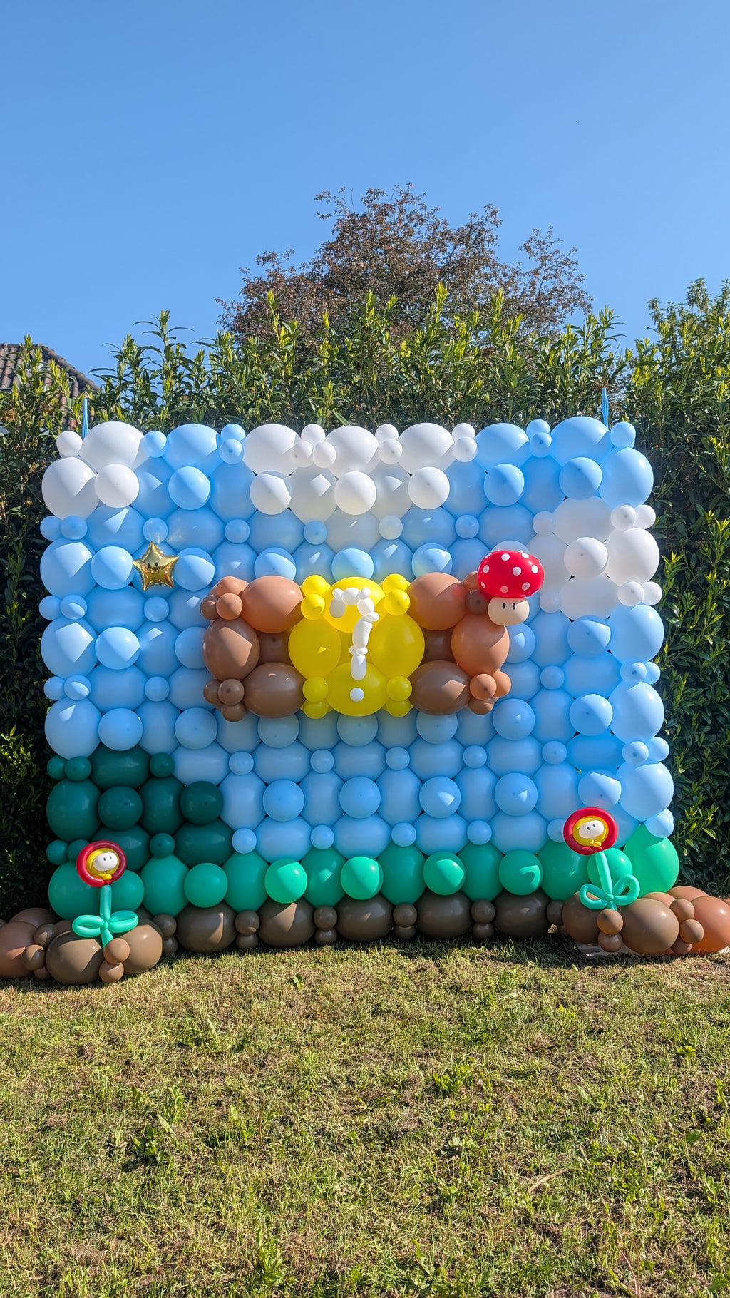 Retro Game Balloon Wall | Balloon Recipe