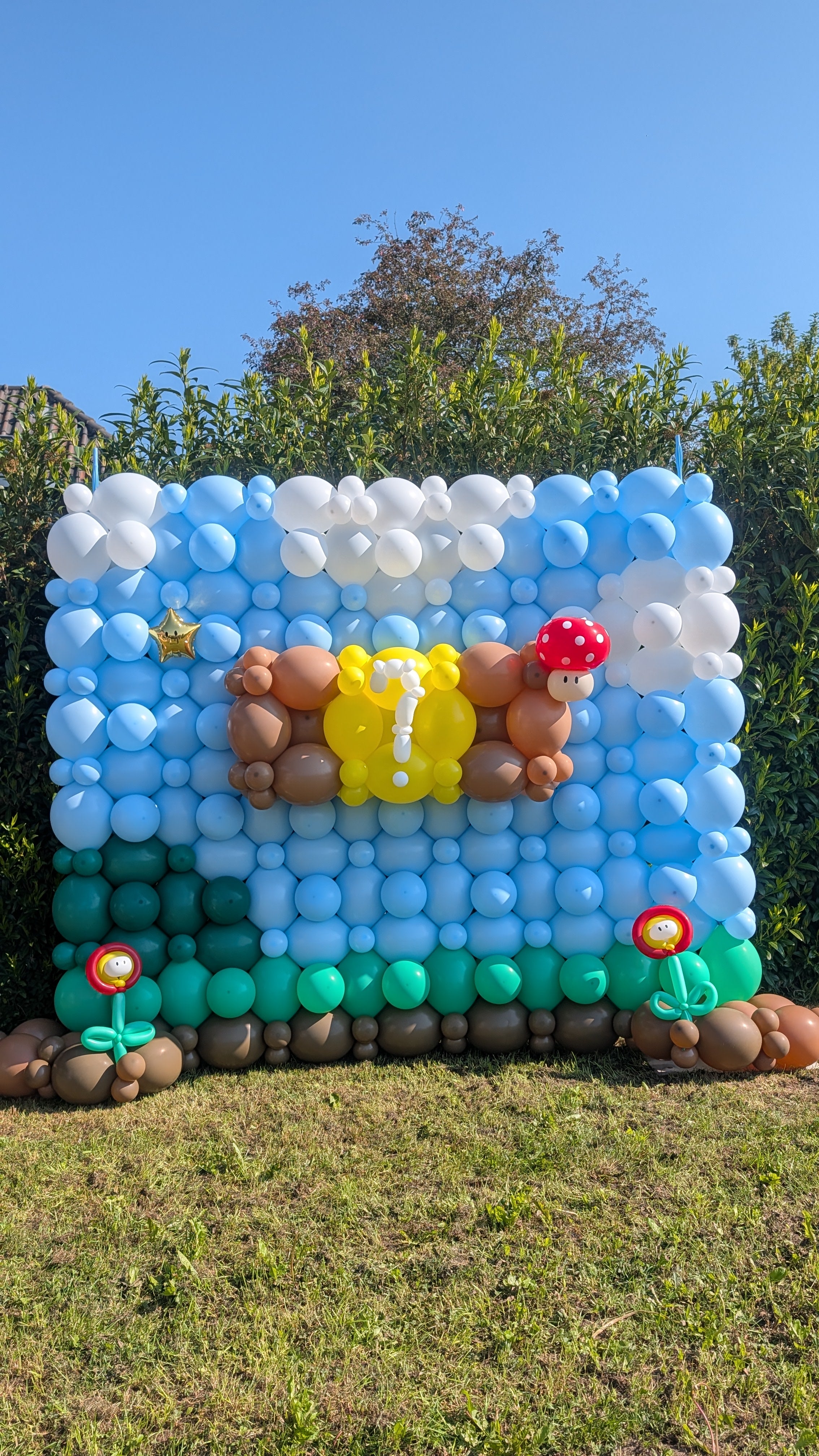 Retro Game Balloon Wall | Balloon Recipe