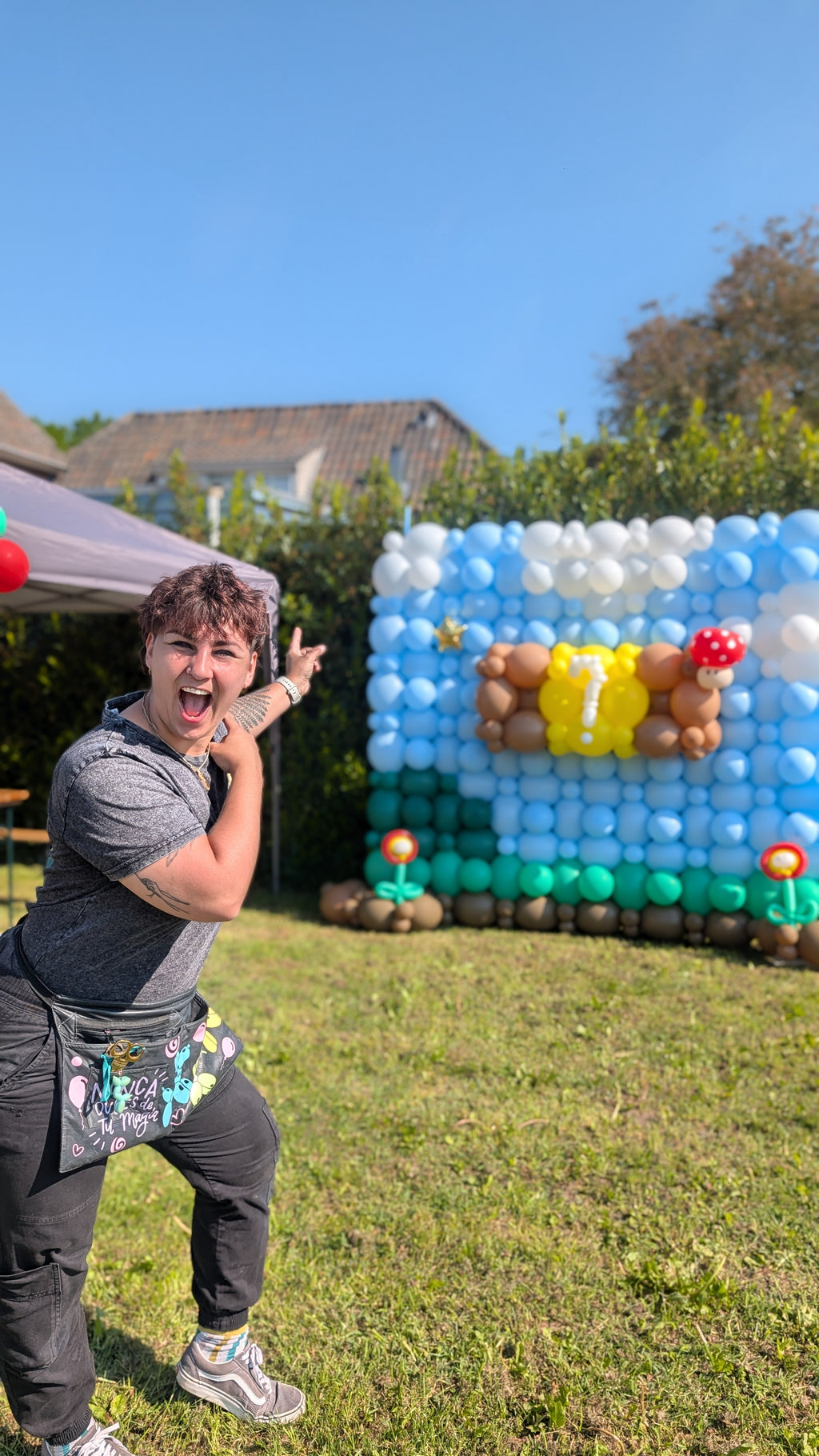 Retro Game Balloon Wall | Balloon Recipe